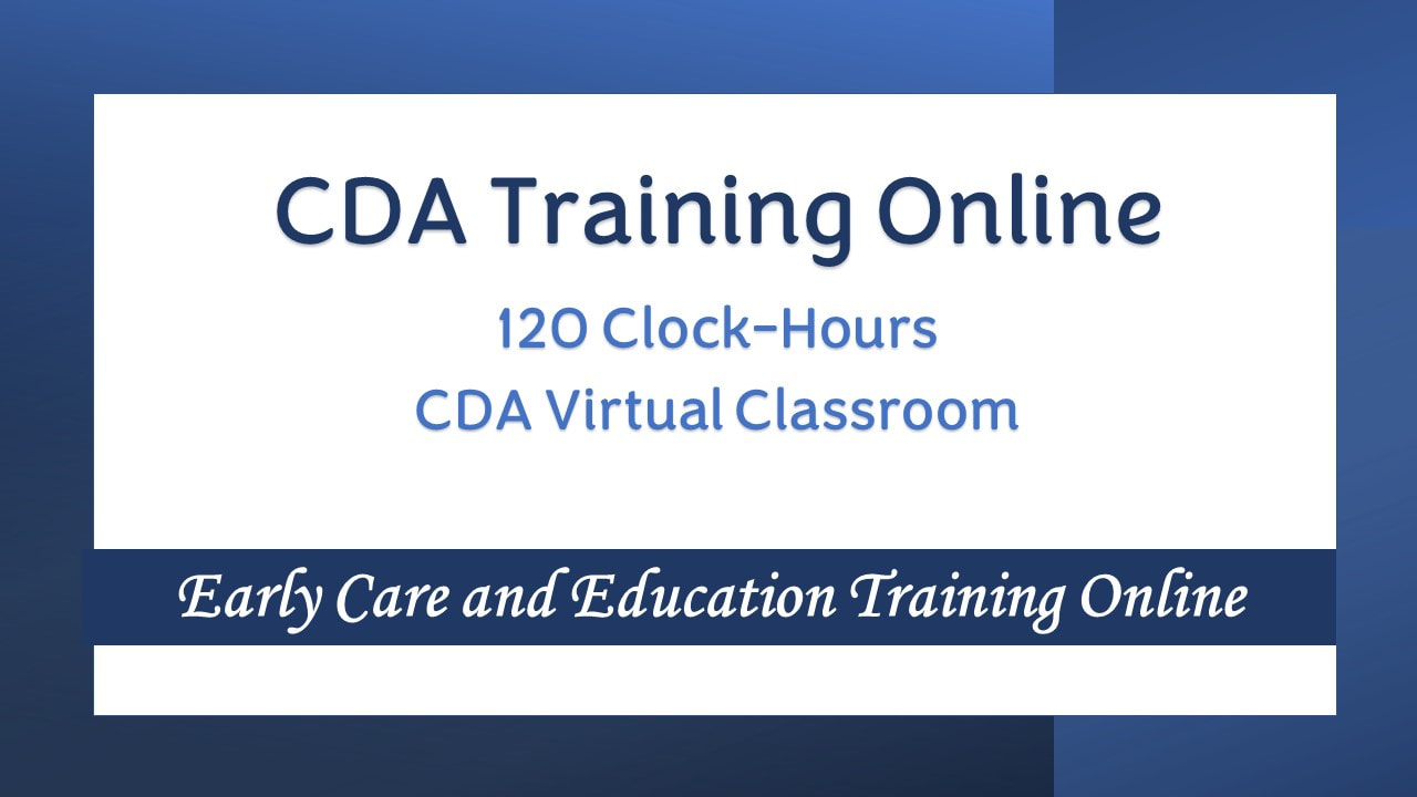 Utah CDA Training